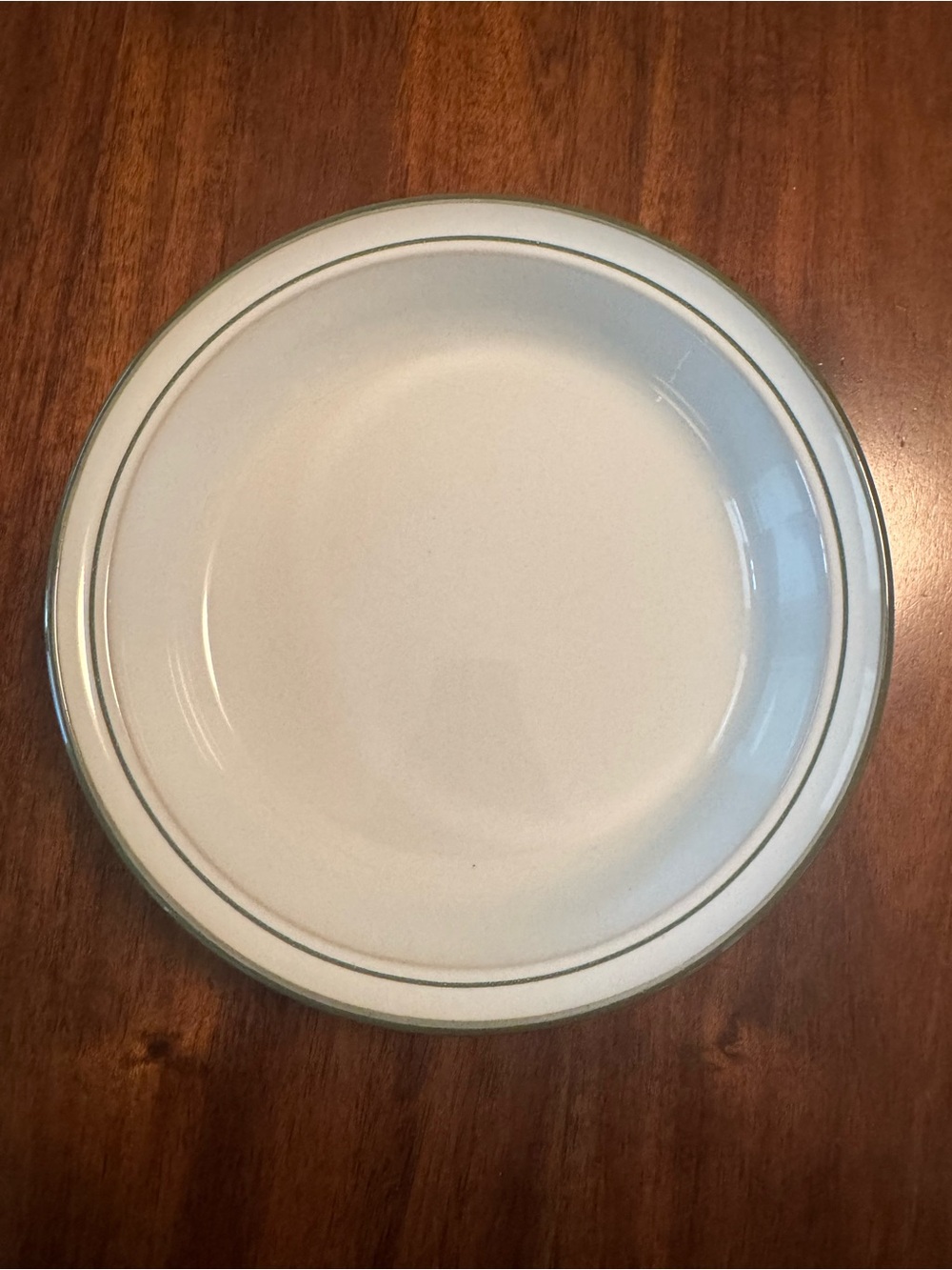 Noritake Stoneware with Green Rim - Home Dining